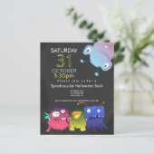 Gepersonaliseerde BUDGET Monster Bash Halloween Pa (Staand voorkant)