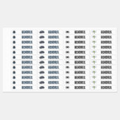 Gepersonaliseerde Bug School Naam Labels (Vel)