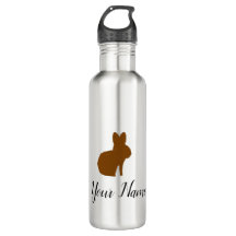Gepersonaliseerde Bunny Water Bottle