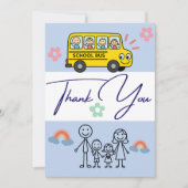 Gepersonaliseerde buschauffeur Kaart van studenten (Voorkant)