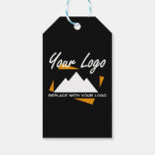 Gepersonaliseerde Business Design Company Professi Cadeaulabel (Achterkant)