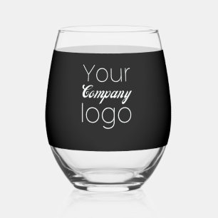 Gepersonaliseerde Business Promotional Voeg hier L Wijnglas Zonder Voet