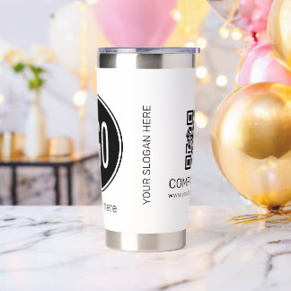 Gepersonaliseerde Business Promotionele Logo, QR-c Geïsoleerde Drinkbeker