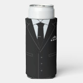 Gepersonaliseerde Business Suit Funny Boss Koelbox (Seltzer Achterkant)