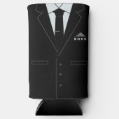Gepersonaliseerde Business Suit Funny Boss Koelbox (Voorkant)
