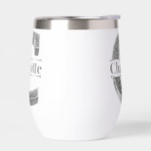Gepersonaliseerde C-Initiaal Silver Monogram Jouw  (Links)