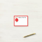 Gepersonaliseerde cadeaus voor breien post-it® notes (Op bureau)