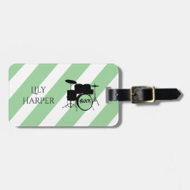 Gepersonaliseerde  cadeaus voor gitarist, muzikant bagagelabel