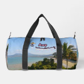Gepersonaliseerde Cairns Beach Duffel tas (Achterkant)
