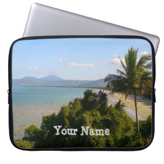 Gepersonaliseerde Cairns Beach laptophoes Laptop Sleeve