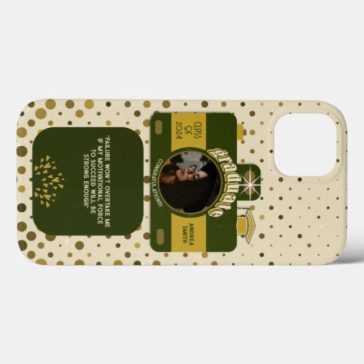 Gepersonaliseerde  Camera Afstuderen Foto Retro Case-Mate iPhone Case (Achterkant (horizontaal))