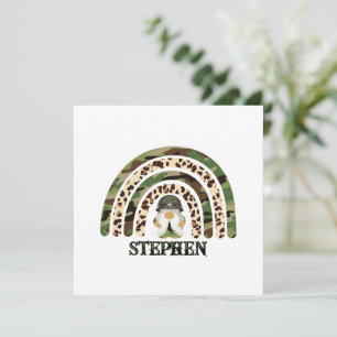 Gepersonaliseerde Camouflage Rainbow Design