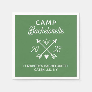 Gepersonaliseerde Camp Bachelorette Servet