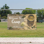 Gepersonaliseerde Camp Welcome Banner (Insitu)