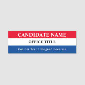 Gepersonaliseerde campagne naam tag (Voorkant)