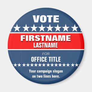Gepersonaliseerde Campaign Magnet Magneet