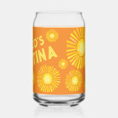 Gepersonaliseerde Cantina Blikvorm Glas (Links)