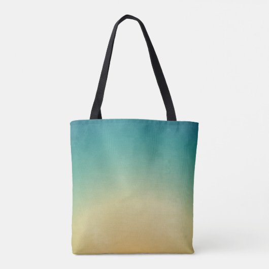 Gepersonaliseerde Canvas tas Beach Sunset (Achterkant)