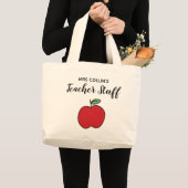 Gepersonaliseerde Canvas tas docenten (Voorkant (product))