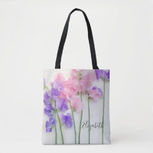 Gepersonaliseerde Canvas tas van de Waterverf van