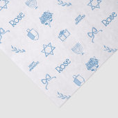 Gepersonaliseerde Chanoeka Preppy Sweet Tissuepapier (Detail)