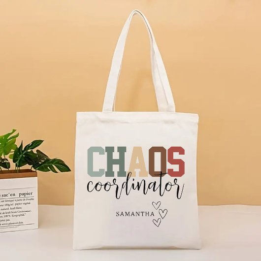 Gepersonaliseerde Chaos Coördinator Tote Tas, Cade