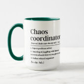 Gepersonaliseerde Chaos-coördinatordefinitie Mok (Links)