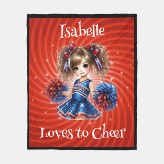Gepersonaliseerde Cheer Blanket Fleece Deken