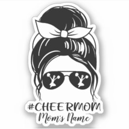 Gepersonaliseerde Cheer Mam Sticker