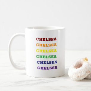 Gepersonaliseerde Chelsea-thema Sjabloon Koffiemok