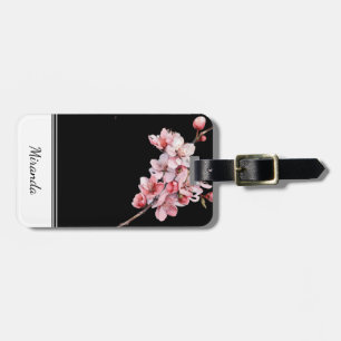 Gepersonaliseerde Cherry Blossom Bagagelabel