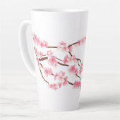 Gepersonaliseerde Cherry Blossom Mok *Bloem (Linkerhoek)