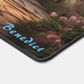 Gepersonaliseerde Cherry Blossom Village Desk Mat (Hoek)