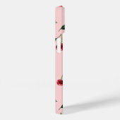 Gepersonaliseerde Cherry telefoonhoes, roze Case-Mate iPhone Case (Achterkant / Rechts)