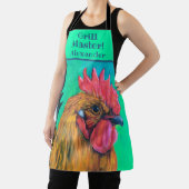 Gepersonaliseerde Chicken Grill Master Schort (Insitu)