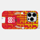 Gepersonaliseerde Chiefs Jersey Amerikaans Footbal Case-Mate iPhone Case (Achterkant (horizontaal))