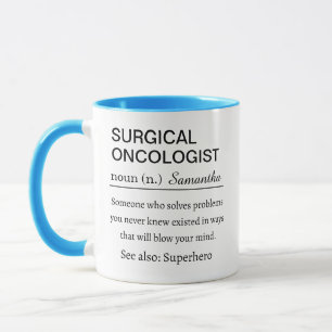 Gepersonaliseerde chirurg-oncoloog definitie mok