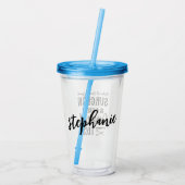 Gepersonaliseerde chirurgische technologie | Chiru Acryl Drinkbeker (Achterkant)