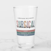 Gepersonaliseerde Chirurgische Technologist Week O Glas (Voorkant)