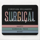 Gepersonaliseerde Chirurgische Technologist Week O Muismat (Voorkant)