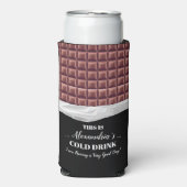 Gepersonaliseerde Chocolade Snoep Bar Party (Seltzer Voorkant)