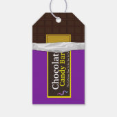 Gepersonaliseerde Chocolate Snoep Bar Cadeaulabel (Voorkant)