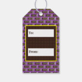 Gepersonaliseerde Chocolate Snoep Bar Cadeaulabel (Achterkant)