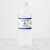 Gepersonaliseerde, Christelijke waterfles Stickers (Voorkant)