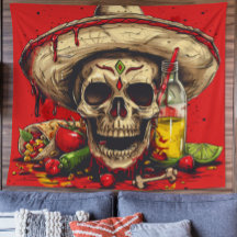 Gepersonaliseerde Cinco de Mayo Tapestry