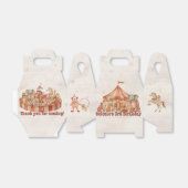 Gepersonaliseerde Circus Thema Favoriete Dozen 🎪� Bedankdoosjes (Uitgevouwen)