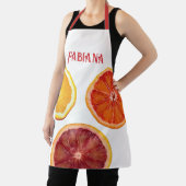 Gepersonaliseerde citrusvruchten schort (Insitu)