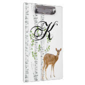 Gepersonaliseerde Clip Board Herten Doe Buck Bos H Klembord (Rechts)