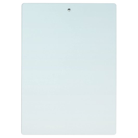 Gepersonaliseerde Clip Board Tropische Bloem op Bl Klembord (Achterkant)