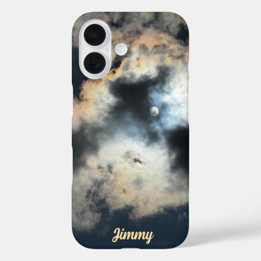 Gepersonaliseerde Cloudy Sky Sturdy Apple iPhone C Case-Mate iPhone Case (Achterkant)
